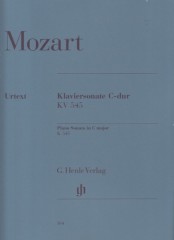 Mozart, Wolfgang Amadeus : Sonata in do K 545 Facile, per Pianoforte. Urtext