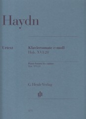 Haydn, Franz Joseph : Sonata Hob. XVI:20, per Pianoforte. Urtext