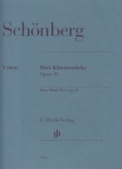 Schönberg, Arnold : 3 Piano Pieces op. 11. Urtext