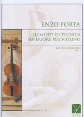 Porta, Enzo : Elementi di tecnica superiore per Violino