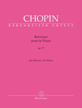 Chopin, Frédéric : Berceuse op. 57, per Pianoforte. Urtext