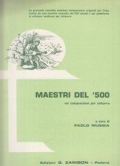 AA.VV. : Maestri del ’500, 6 composizioni per Chitarra
