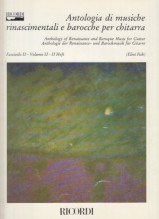 AA.VV. : Antologia di musiche rinascimentali e barocche vol. 2, per Chitarra
