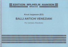AA.VV. : Balli antichi veneziani, per Cembalo