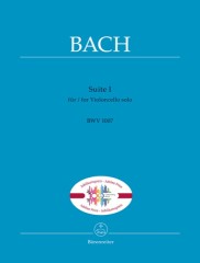 Bach, Johann Sebastian : Suite I for Violoncello solo BWV 1007. Urtext