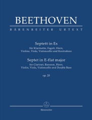 Beethoven, Ludwig van : Settimino in mi bemolle op. 20, partitura tascabile. Urtext