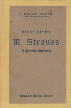 Cimbro, Attilio : R. Strauss. I Poemi sinfonici Cimbro, Attilio : R. Strauss. I Poemi sinfonici