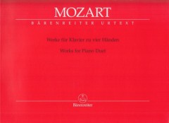Mozart, Wolfgang Amadeus : Composizioni per Pianoforte a 4 mani. Urtext