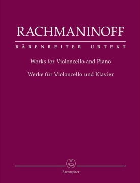 Rachmaninoff, Sergei : Works for Violoncello and Piano. Urtext