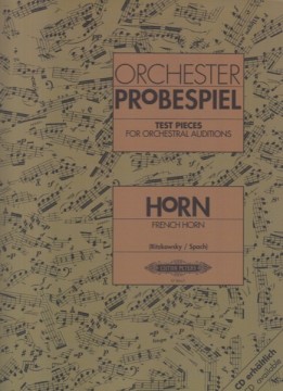 AA.VV. : Test Pieces for Orchestral Auditions: Corno