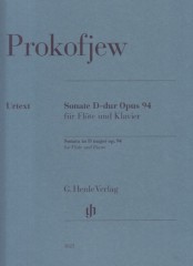 Prokofieff, Sergej : Sonata op. 94, per Flauto e Pianoforte. Urtext
