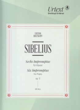 Sibelius, Jean : 6 Imprompus op. 5, per Pianoforte. Urtext