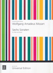 Mozart, Wolfgang Amadeus : 6 Sonate per Flauto e Pianoforte, vol. I Mozart, Wolfgang Amadeus : 6 Sonate per Flauto e Pianoforte, vol. I