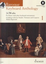 AA.VV. : Baroque Keyboard Anthology. 24 Works, for Piano and others keyboard instruments