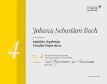 Bach, Johann Sebastian : Composizioni per Organo, vol. IV Supplemento. Urtext