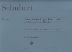 Schubert, Franz : Fantasia op. 103, per Pianoforte 4 mani. Urtext