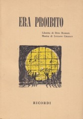 Chailly, Luciano : Era proibito. Libretto