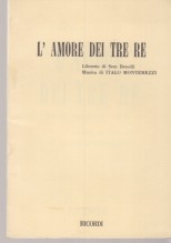 Montemezzi, Italo : L’amore dei tre re. Libretto