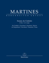 Martines, Marianna von : Sonata da Cimbalo. Urtext