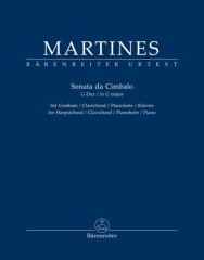 Martines, Marianna von : Sonata da Cimbalo. Urtext Martines, Marianna von : Sonata da Cimbalo. Urtext