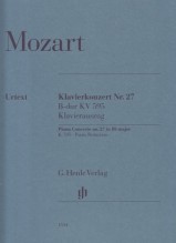 Mozart, Wolfgang Amadeus : Concerto per Pianoforte e Orchestra K 595, riduzione per 2 Pianoforti. Urtext Mozart, Wolfgang Amadeus : Concerto per Pianoforte e Orchestra K 595, riduzione per 2 Pianoforti. Urtext