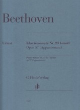Beethoven, Ludwig van : Sonata op. 57 in fa minore Appassionata, per Pianoforte. Urtext Beethoven, Ludwig van : Sonata op. 57 in fa minore Appassionata, per Pianoforte. Urtext