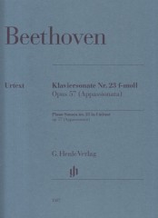 Beethoven, Ludwig van : Sonata op. 57 in fa minore Appassionata, per Pianoforte. Urtext Beethoven, Ludwig van : Sonata op. 57 in fa minore Appassionata, per Pianoforte. Urtext
