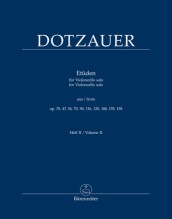 Dotzauer, Justus Johann F. : Etudes for Violoncello, vol. II Dotzauer, Justus Johann F. : Etudes for Violoncello, vol. II