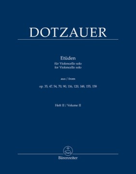 Dotzauer, Justus Johann F. : Etudes for Violoncello, vol. II