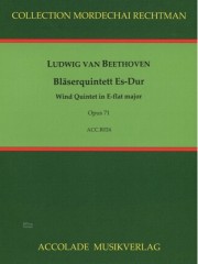 van Beethoven, Ludwig : Bläserquintett Es-Dur, for Flöte, Oboe, Klarinette, Fagott, Horn. Score and Parts van Beethoven, Ludwig : Bläserquintett Es-Dur, for Flöte, Oboe, Klarinette, Fagott, Horn. Score and Parts