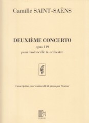 Saint-Saëns, Camille : Concerto per Violoncello e Orchestra nr. 2 op. 119, riduzione per Violoncello e Pianoforte