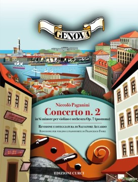 Paganini, Niccolò : Concerto n. 2 in si minore per violino e orchestra Op. 7 (postuma). Riduzione per Violino e Pianoforte