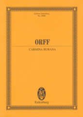 Orff, Carl : Carmina Burana. Partitura