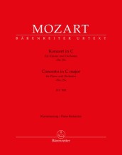 Mozart, Wolfgang Amadeus : Concerto per Pianoforte e Orchestra K 503, riduzione per 2 Pianoforti. Urtext
