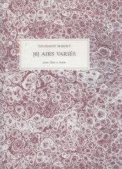 Bordet, T. : 6 Airs variés pour Flûte et Basse (Paris, c.1780). Facsimile