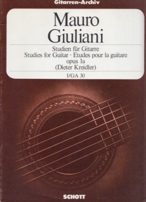 Giuliani, Mauro : Studi per ch op. 1 a, vol. I