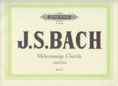 Bach, Johann Sebastian : Mehrstimmige Chorale, vol. II