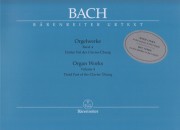 Bach, Johann Sebastian : Composizioni per Organo, vol. IV: Dritter Teil der Klavierübung. Urtext