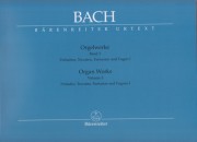 Bach, Johann Sebastian : Composizioni per Organo, vol. V: Präludien, Toccaten, Fantasien und Fugen I. Urtext