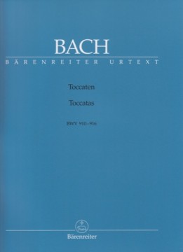 Bach, Johann Sebastian : Toccate BWV 910-916, per Clavicembalo. Urtext
