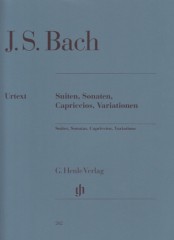 Bach, Johann Sebastian : Suites, Sonate, Capricci e Variazioni per Clavicembalo. Urtext