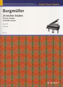 Burgmüller, Friedrich : 25 studi facili e progressivi op. 100, per Pianoforte
