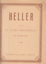 Heller, Stephen : 25 studi melodici op. 46 per Pianoforte