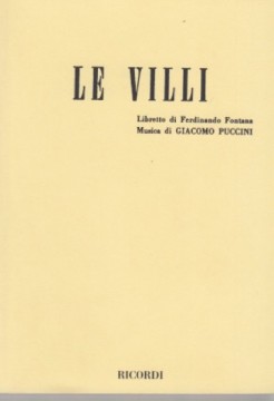 Puccini, Giacomo : Le Villi. Libretto