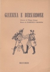 Cimarosa, Domenico : Giannina e Bernardone. Libretto
