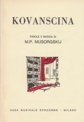 Mussorgsky, Modest : Kovanchina. Libretto