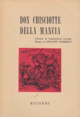 Paisiello, Giovanni : Don Chisciotte della Mancia. Libretto