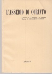 Rossini, Gioachino : Assedio di Corinto. Libretto