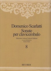 Scarlatti, Domenico : Sonate per Clavicembalo, vol. VIII. Edizione critica