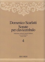 Scarlatti, Domenico : Sonate per Clavicembalo, vol. IV. Edizione critica